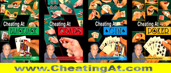 AD: Cheating At Blackjack, Craps, Gin and Poker DVDs